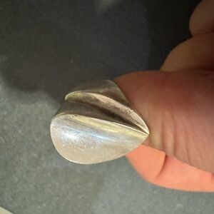 Elegant Vintage Sterling Silver Alicia Penalba Ring